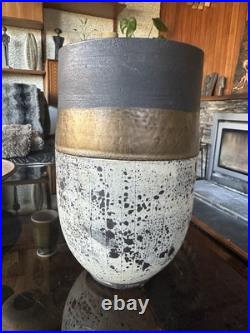 Stunning Early Sam Hall Very Large Studio Pottery Ceramic Vase Stunning Early Sam Hall Very Large Studio Pottery Ceramic Vase