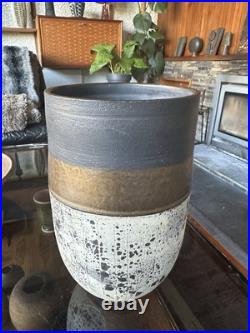 Stunning Early Sam Hall Very Large Studio Pottery Ceramic Vase Stunning Early Sam Hall Very Large Studio Pottery Ceramic Vase