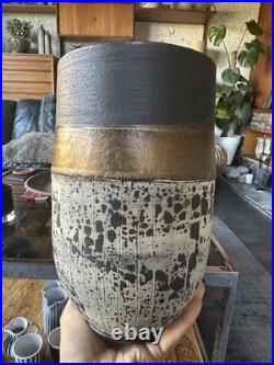 Stunning Early Sam Hall Very Large Studio Pottery Ceramic Vase Stunning Early Sam Hall Very Large Studio Pottery Ceramic Vase