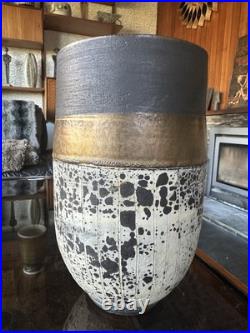 Stunning Early Sam Hall Very Large Studio Pottery Ceramic Vase Stunning Early Sam Hall Very Large Studio Pottery Ceramic Vase