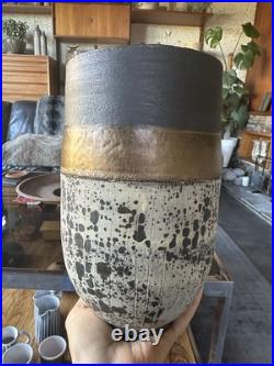 Stunning Early Sam Hall Very Large Studio Pottery Ceramic Vase Stunning Early Sam Hall Very Large Studio Pottery Ceramic Vase