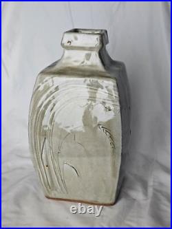 Stunning LARGE Mike Dodd Celadon studio pottery vase