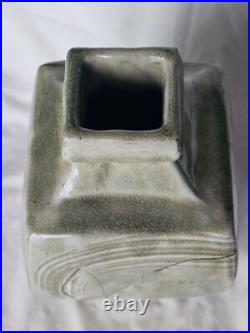 Stunning LARGE Mike Dodd Celadon studio pottery vase