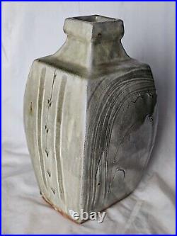 Stunning LARGE Mike Dodd Celadon studio pottery vase