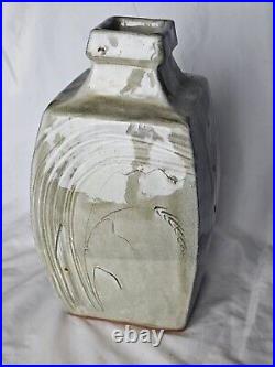 Stunning LARGE Mike Dodd Celadon studio pottery vase