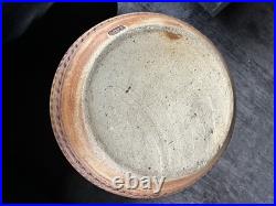 Stunning Large Studio Pottery Vase With Scraffito Decoration By Richard Heeley