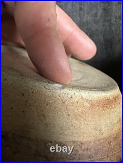 Stunning Large Studio Pottery Vase With Scraffito Decoration By Richard Heeley