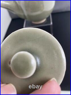 Stunning Leach Pottery Celadon Studio Teapot