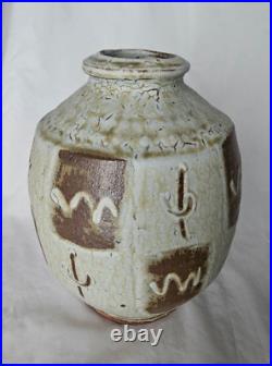 Stunning Mike Dodd stoneware studio pottery vase Stunning Mike Dodd stoneware studio pottery vase