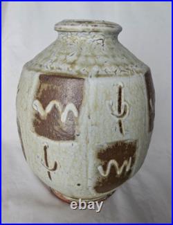 Stunning Mike Dodd stoneware studio pottery vase Stunning Mike Dodd stoneware studio pottery vase