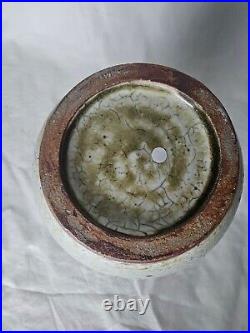 Stunning Mike Dodd stoneware studio pottery vase Stunning Mike Dodd stoneware studio pottery vase
