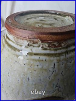 Stunning Mike Dodd stoneware studio pottery vase Stunning Mike Dodd stoneware studio pottery vase