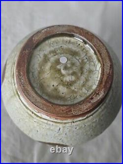 Stunning Mike Dodd stoneware studio pottery vase Stunning Mike Dodd stoneware studio pottery vase