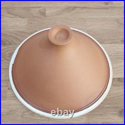 Stunning Richard Godfrey Studio pottery terracotta footed bowl Rare