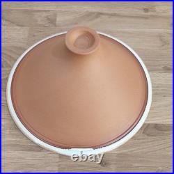 Stunning Richard Godfrey Studio pottery terracotta footed bowl Rare