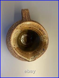 Stunning Textured Waistel Cooper Studio Pottery Jug Fine Signed Example