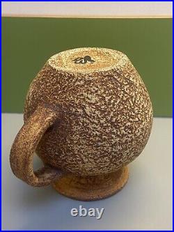 Stunning Textured Waistel Cooper Studio Pottery Jug Fine Signed Example