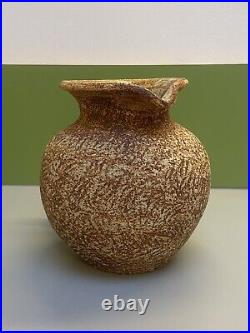 Stunning Textured Waistel Cooper Studio Pottery Jug Fine Signed Example