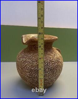 Stunning Textured Waistel Cooper Studio Pottery Jug Fine Signed Example