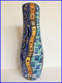 Stylish Large Karyn Pepper Contemporary Studio Pottery Vase