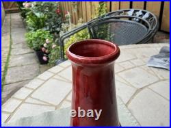 Super rare C. H Brannam of Barnstaple 1920's Art/Deco studio Pottery Red Vases Super rare C. H Brannam of Barnstaple 1920's Art/Deco studio Pottery Red Vases