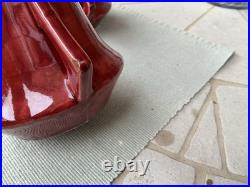 Super rare C. H Brannam of Barnstaple 1920's Art/Deco studio Pottery Red Vases Super rare C. H Brannam of Barnstaple 1920's Art/Deco studio Pottery Red Vases