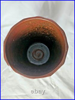 Superb Charles Vyse pioneer British studio pottery tenmuko vase, Circa 1930 Superb Charles Vyse pioneer British studio pottery tenmuko vase, Circa 1930
