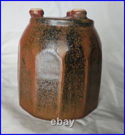 Superb Charles Vyse pioneer British studio pottery tenmuko vase, Circa 1930 Superb Charles Vyse pioneer British studio pottery tenmuko vase, Circa 1930