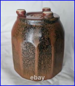 Superb Charles Vyse pioneer British studio pottery tenmuko vase, Circa 1930 Superb Charles Vyse pioneer British studio pottery tenmuko vase, Circa 1930