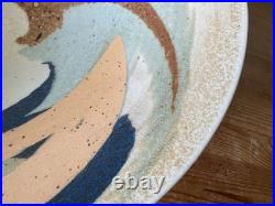 Superb Early Jack Doherty Studio Pottery Large Porcelain Footed Bowl