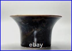 Superb Vintage 1970s Porcelain Studio Pottery Vase & Bowl by Peter Guggenbuhler
