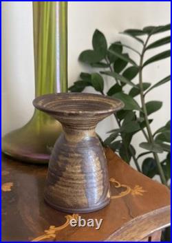 Susan Bennett English Glazed Thrown Studio Pottery Vase McKenzie Art Pottery #9