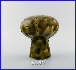 Sven Wejsfelt for Gustavsberg Studio Hand. Mushroom in glazed ceramics. 1980's