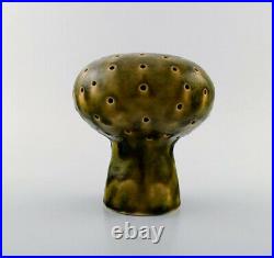 Sven Wejsfelt for Gustavsberg Studio Hand. Mushroom in glazed ceramics. 1980's