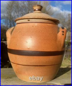 Svend Bayer Studio Pottery Lidded Urn Apprentice Wenford Bridge Cardew Pupil Svend Bayer Studio Pottery Lidded Urn Apprentice Wenford Bridge Cardew Pupil