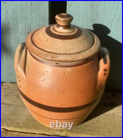 Svend Bayer Studio Pottery Lidded Urn Apprentice Wenford Bridge Cardew Pupil Svend Bayer Studio Pottery Lidded Urn Apprentice Wenford Bridge Cardew Pupil