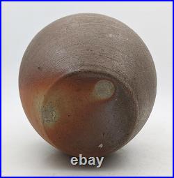 Svend Bayer Studio Pottery Maze Seal Stoneware Flagon 20th Century Svend Bayer Studio Pottery Maze Seal Stoneware Flagon 20th Century
