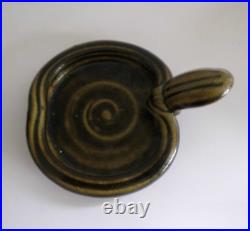 TAKESHI YASUDA single handle studio pottery bowl