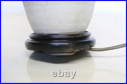 Table Lamp Studio Pottery Vintage Denby Vase Converted Ceramic Lamp 1980's Table Lamp Studio Pottery Vintage Denby Vase Converted Ceramic Lamp 1980's