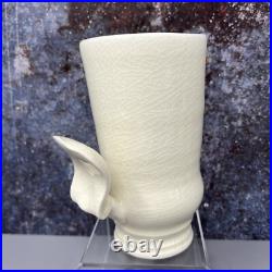 Takeshi Yasuda Studio Pottery'Squirrel Tail' Creamware Milk Jug #1333