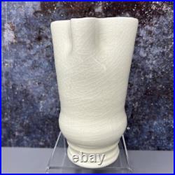 Takeshi Yasuda Studio Pottery'Squirrel Tail' Creamware Milk Jug #1333