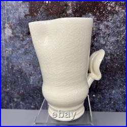 Takeshi Yasuda Studio Pottery'Squirrel Tail' Creamware Milk Jug #1333