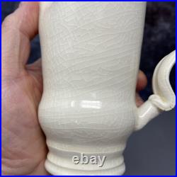 Takeshi Yasuda Studio Pottery'Squirrel Tail' Creamware Milk Jug #1333
