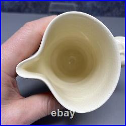 Takeshi Yasuda Studio Pottery'Squirrel Tail' Creamware Milk Jug #1334