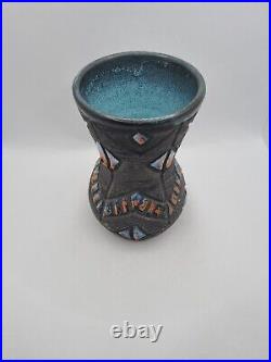 Tilgman Keramik Studio Pottery Vase Rustic Stoneware Made In Ireland 7 Tall VGC Tilgman Keramik Studio Pottery Vase Rustic Stoneware Made In Ireland 7 Tall VGC