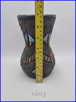Tilgman Keramik Studio Pottery Vase Rustic Stoneware Made In Ireland 7 Tall VGC Tilgman Keramik Studio Pottery Vase Rustic Stoneware Made In Ireland 7 Tall VGC