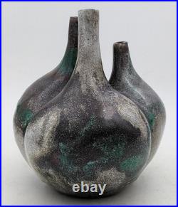 Tim & Jacqueline Orr Studio Pottery Trilobe Flower Vase 20th Century