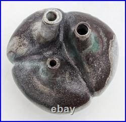 Tim & Jacqueline Orr Studio Pottery Trilobe Flower Vase 20th Century