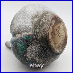 Tim & Jacqueline Orr Studio Pottery Trilobe Flower Vase 20th Century