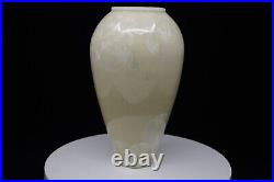 Tim Marcotte Studio Pottery Crystalline Art Pottery White Vase